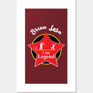 Brian Lara - I am Legend T-Shirt Posters and Art